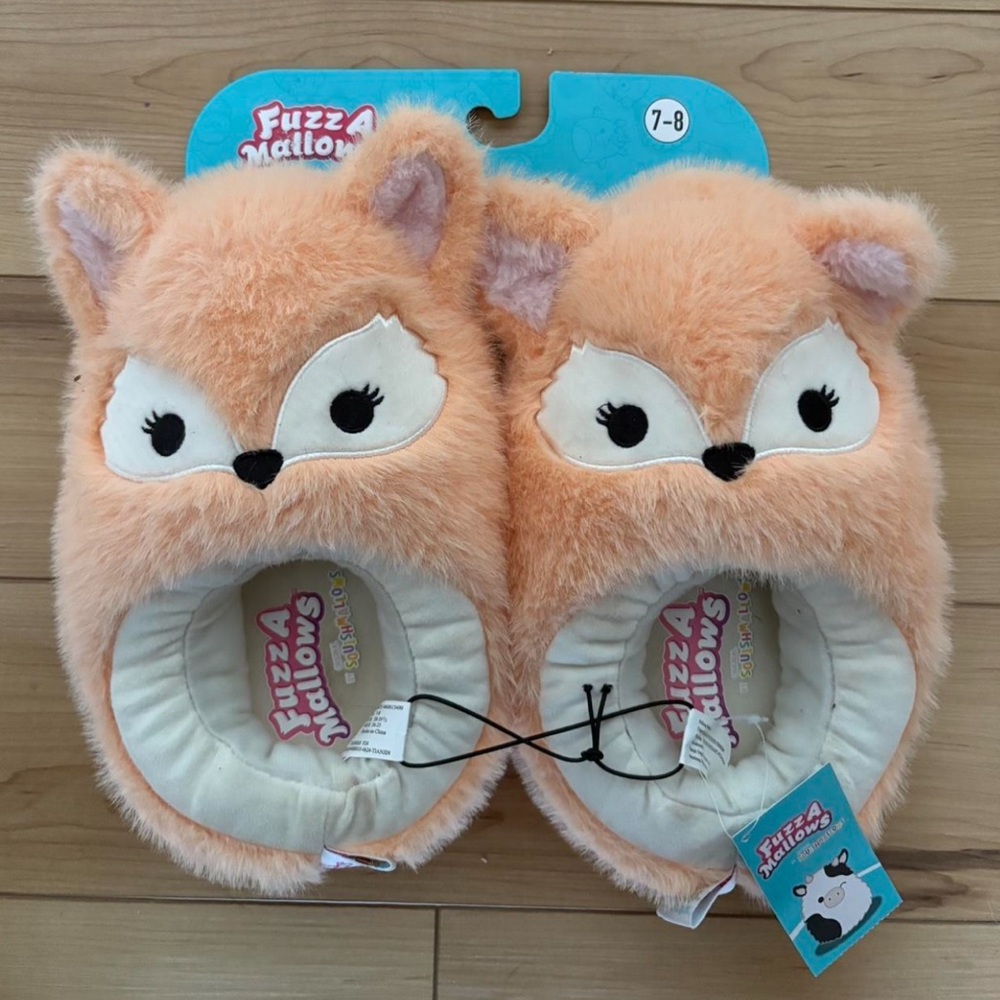 Orange Fox Women's Slippers